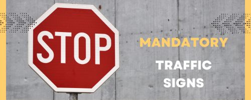 Mandatory Teaffic Sign